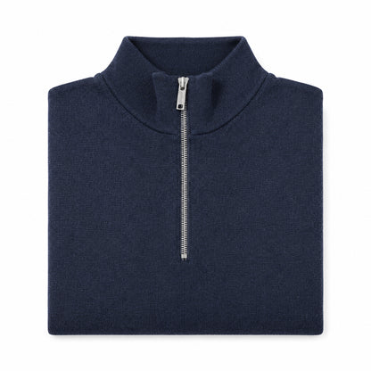 Phil Petter Zipptroyer Navy Merinostretch