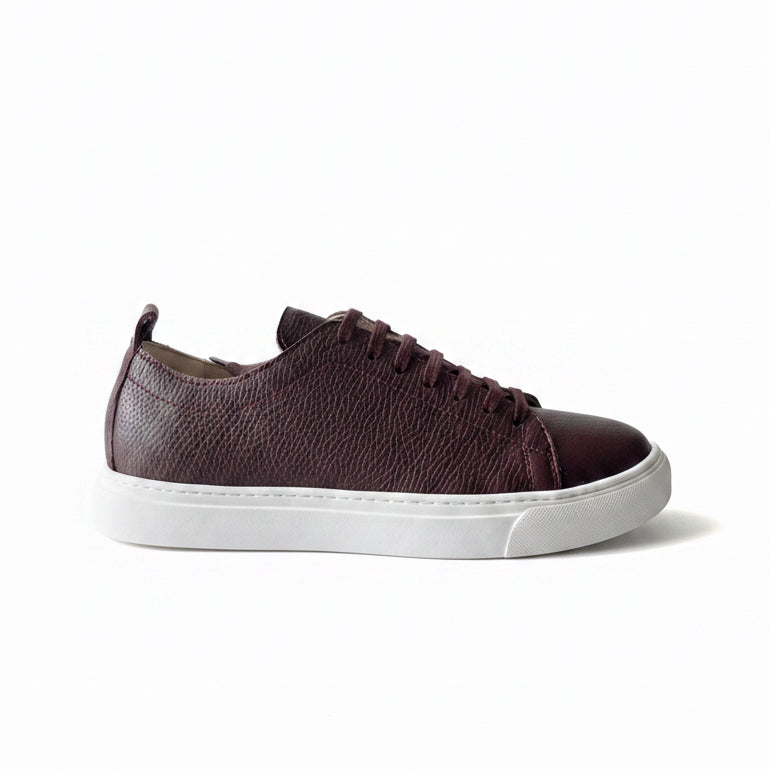 Ledersneaker Burgundy