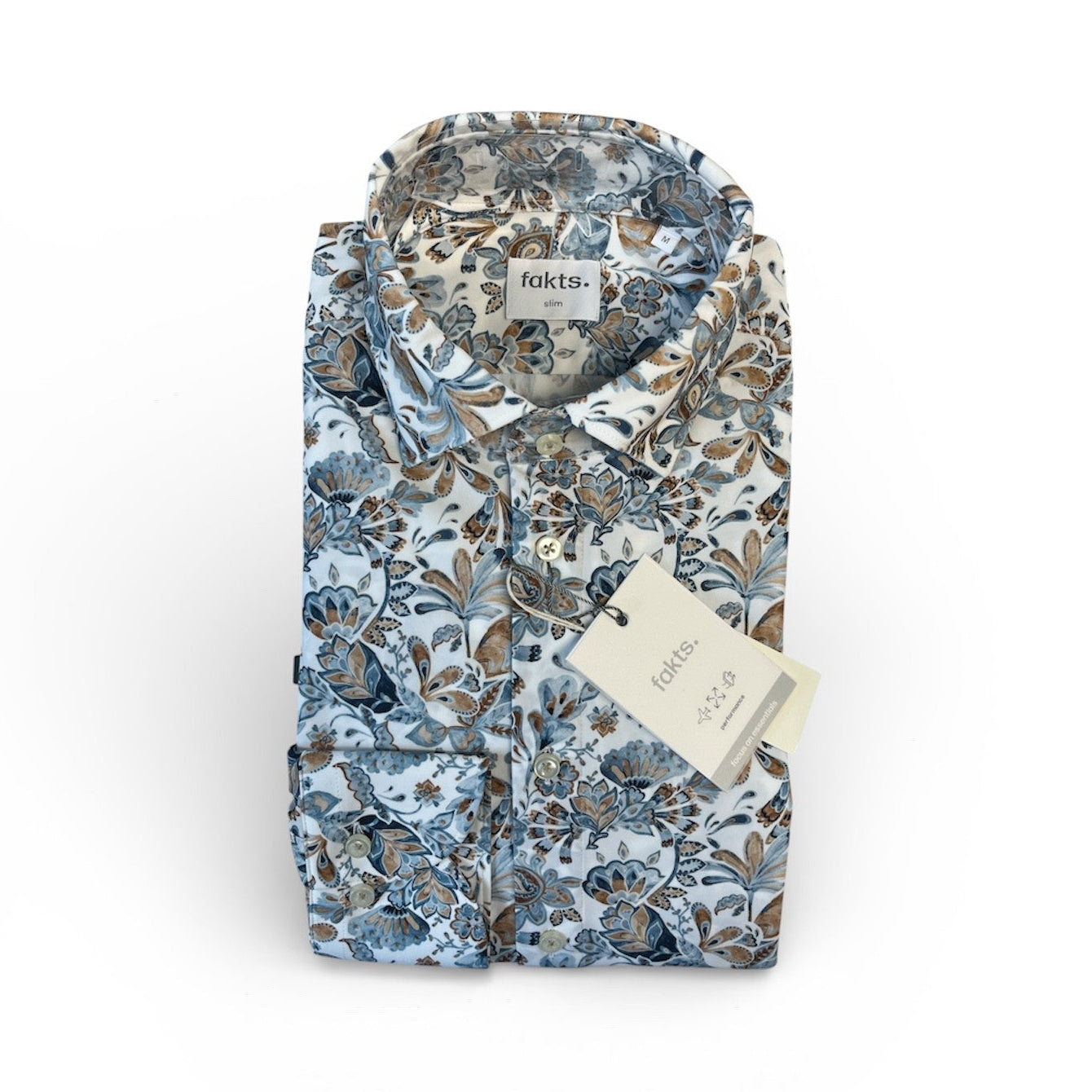 fakts. Techno Shirt mit Muster