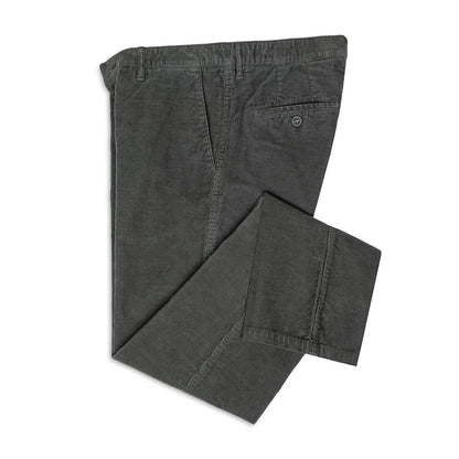 Chinos Anthrazit Garment Dyed JACOBO Stretto, Cord