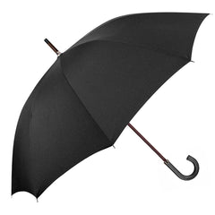 Regenschirm mit Flechtledergriff